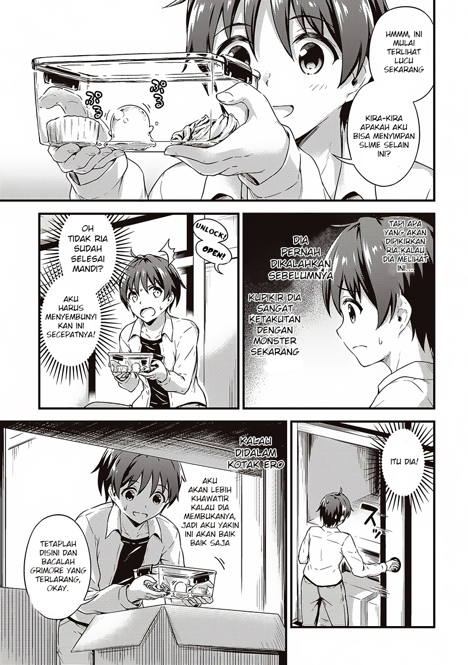 Boku no Heya ga Dungeon no Kyuukeijo ni Natteshimatta Ken Chapter 05 Bahasa Indonesia